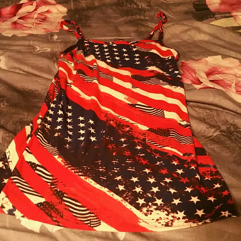 American Flag tank top